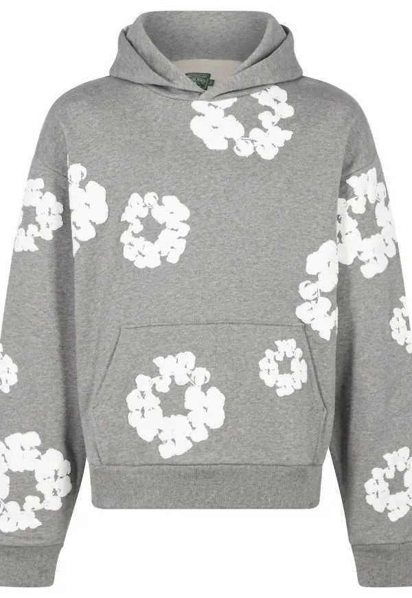 Denim Tears Cotton Wreath hoodie - Grå