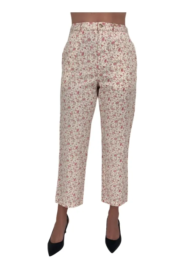 Denimist Trousers Vit, Dam