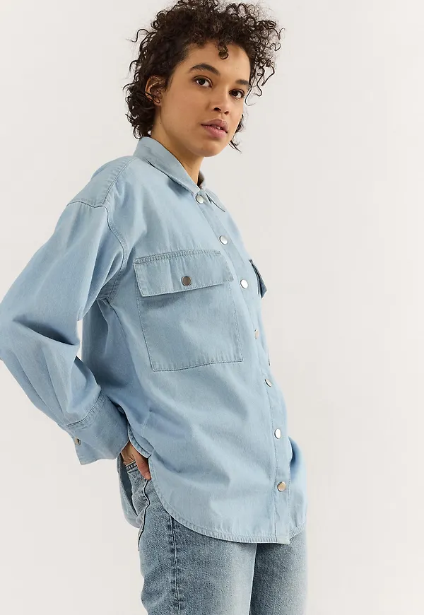 Denimskjorta