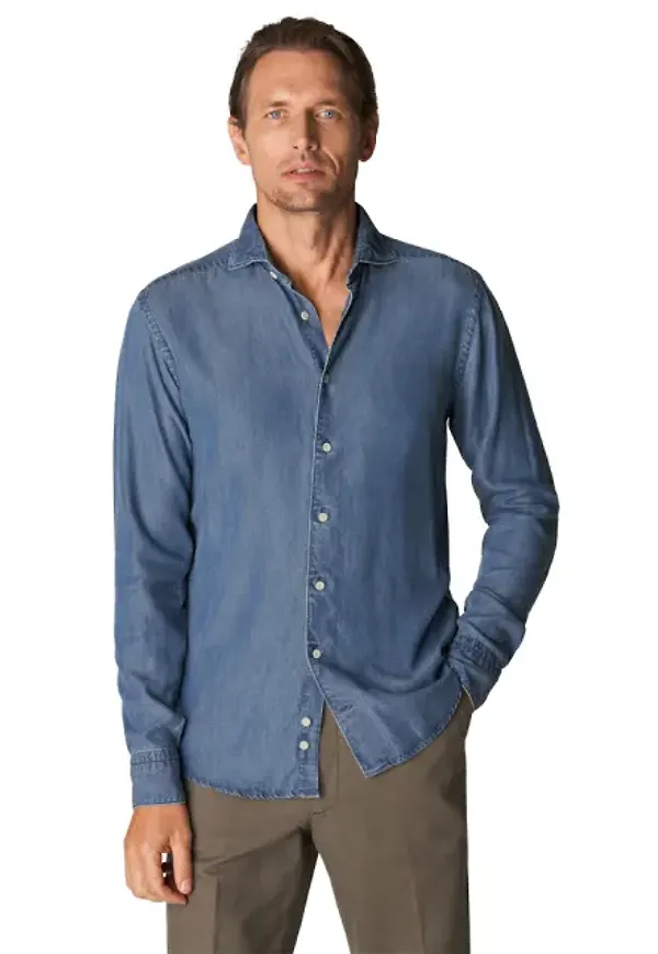 Denimskjorta Contemporary Fit