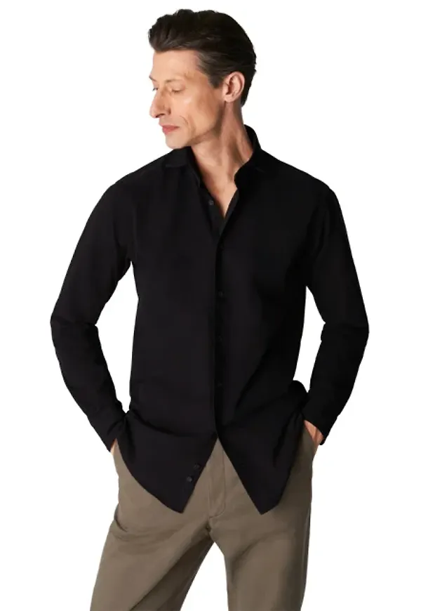 Denimskjorta I Twill Slim Fit