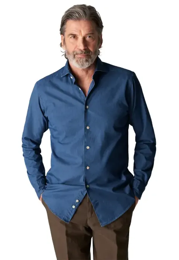 Denimskjorta Slim Fit
