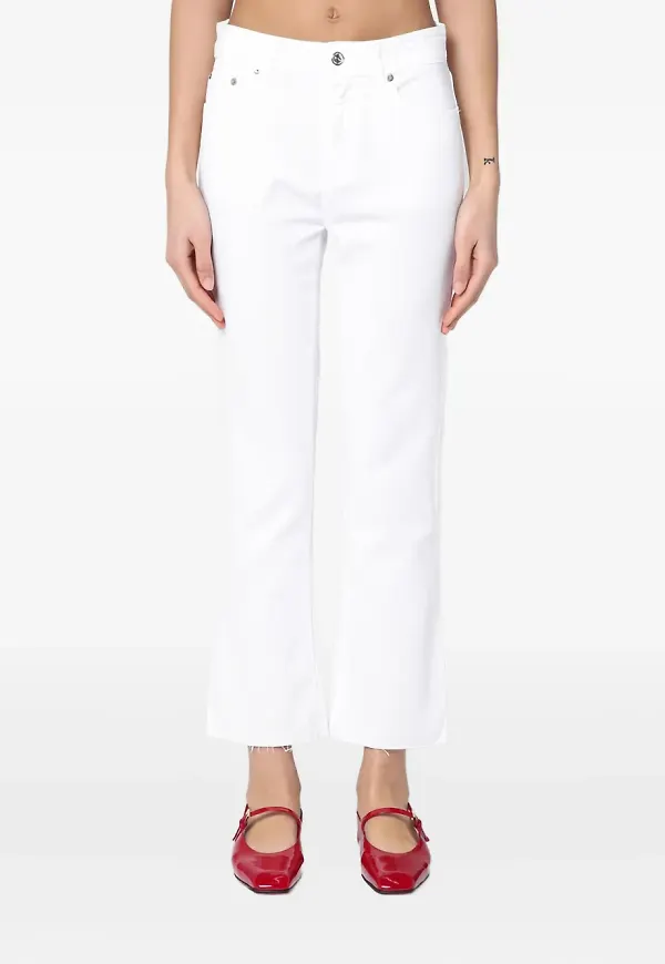 Department 5 jeans med franskant - Vit