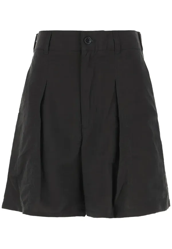 Department 5 shorts med plisserad ficka - Svart