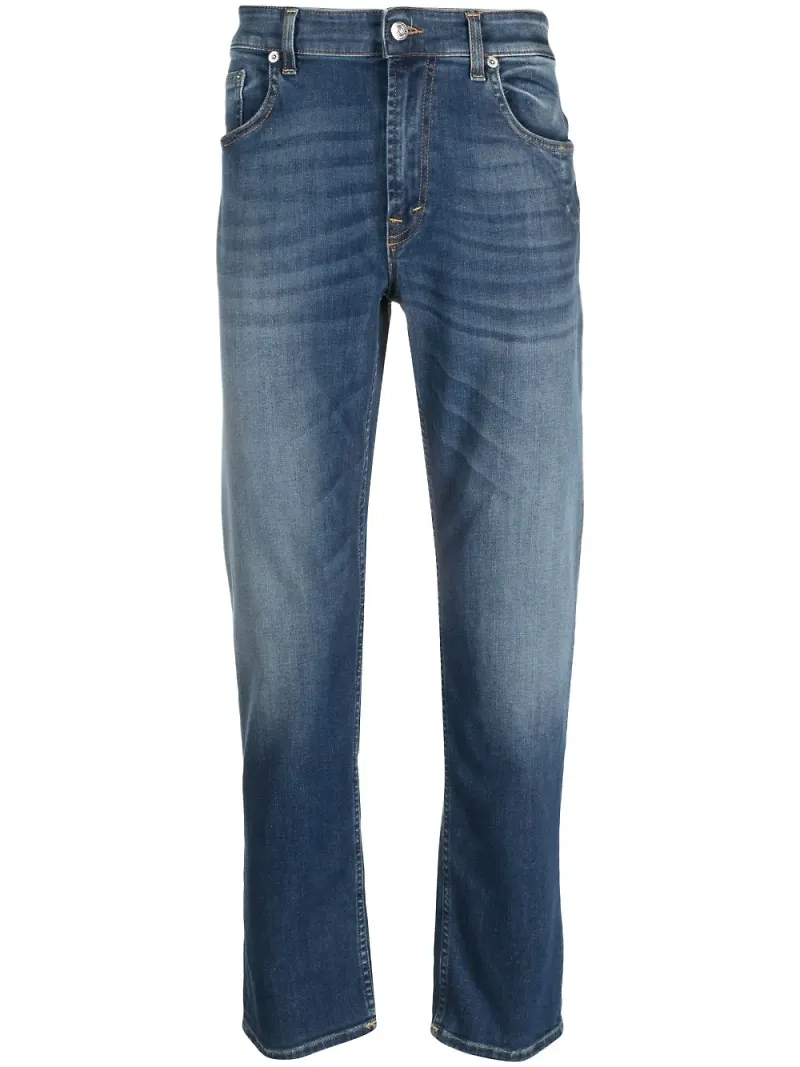 Department 5 slim fit-jeans - Blå