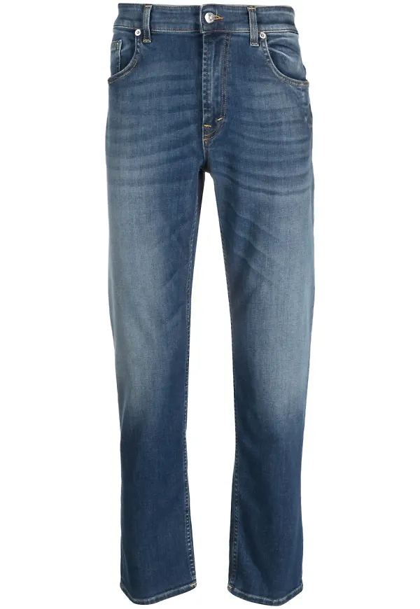 Department 5 slim fit-jeans - Blå