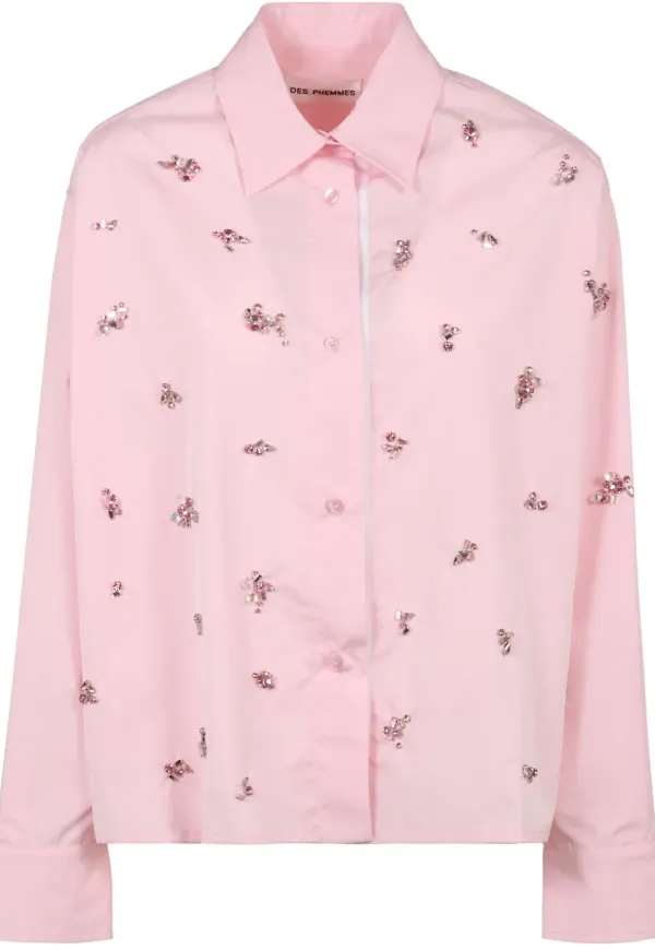 DES PHEMMES skjorta - Rosa
