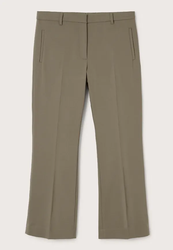 Desi cropped flare trs