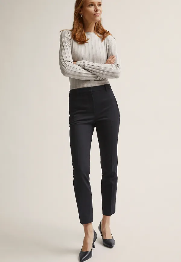 Stockh lm Desi Trousers Kostymbyxor Black Dam 34 MQ Marqet