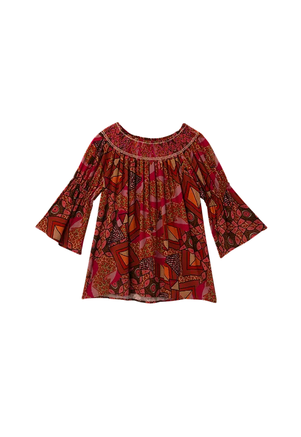 Desigual - Blus Kavala - Orange