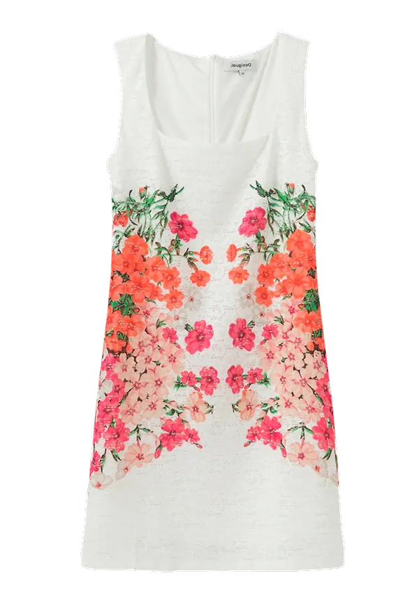Desigual - Klänning - Vit