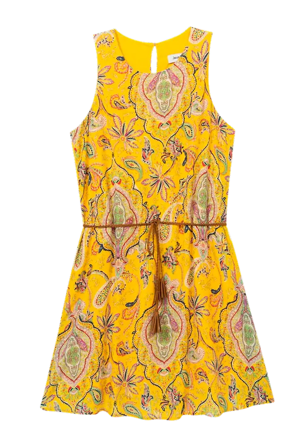 Desigual - Klänning Vest_Adriana - Gul