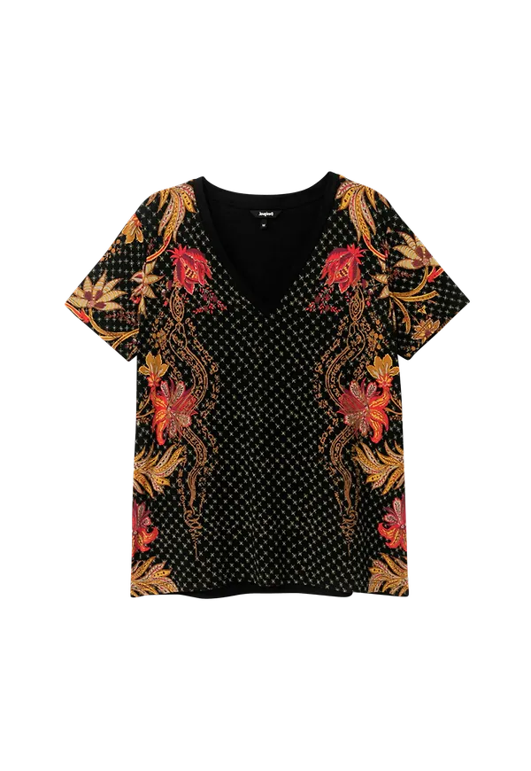 Desigual - Topp TS_Praga - Svart