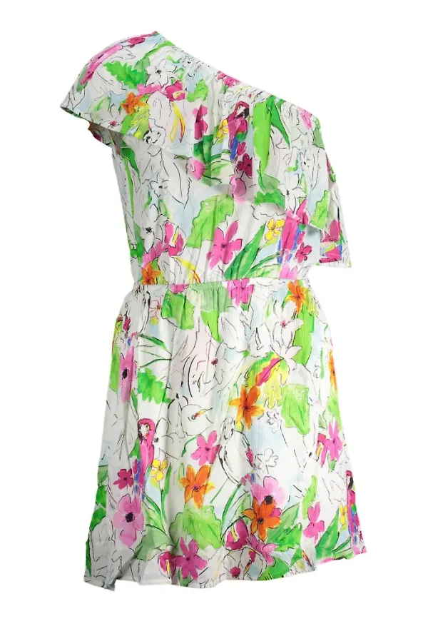 Desigual Dress Vit, Dam