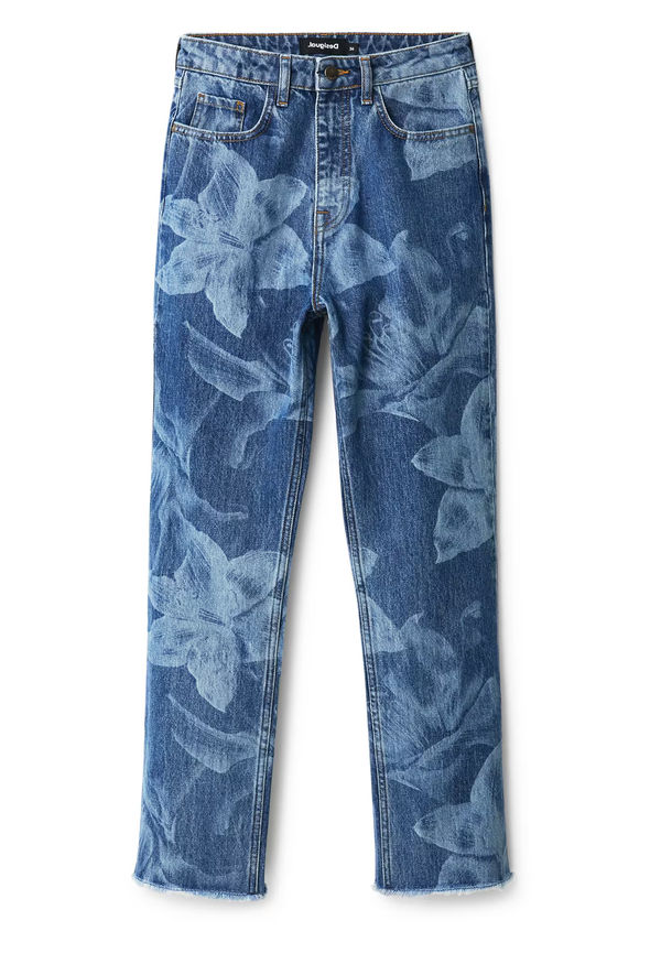 Desigual Jeans 'ANTONIA' blå denim / ljusblå