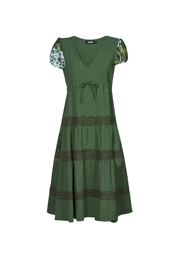 Desigual Klänning Grön, Dam