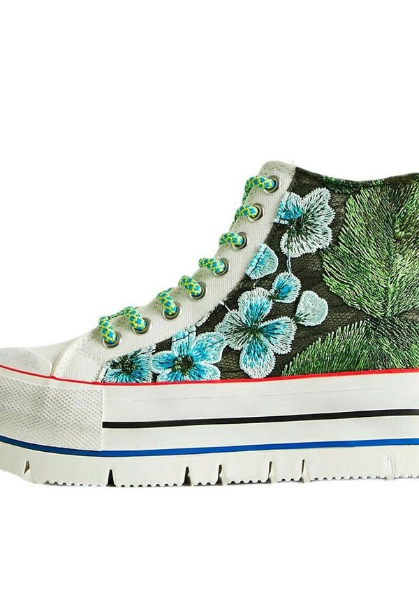 Desigual Sneakers Grön, Dam