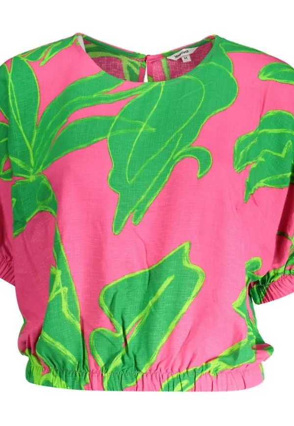 Desigual T-Shirt Rosa, Dam