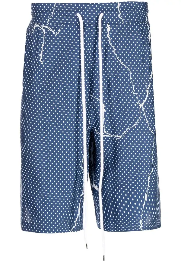 Destin prickiga shorts - Blå