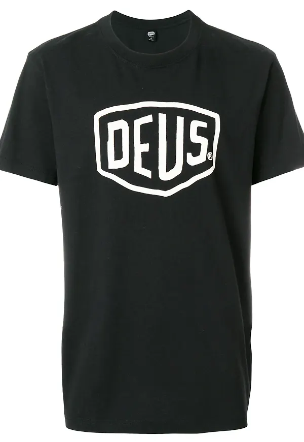 Deus Ex Machina oversized logo T-shirt - Svart