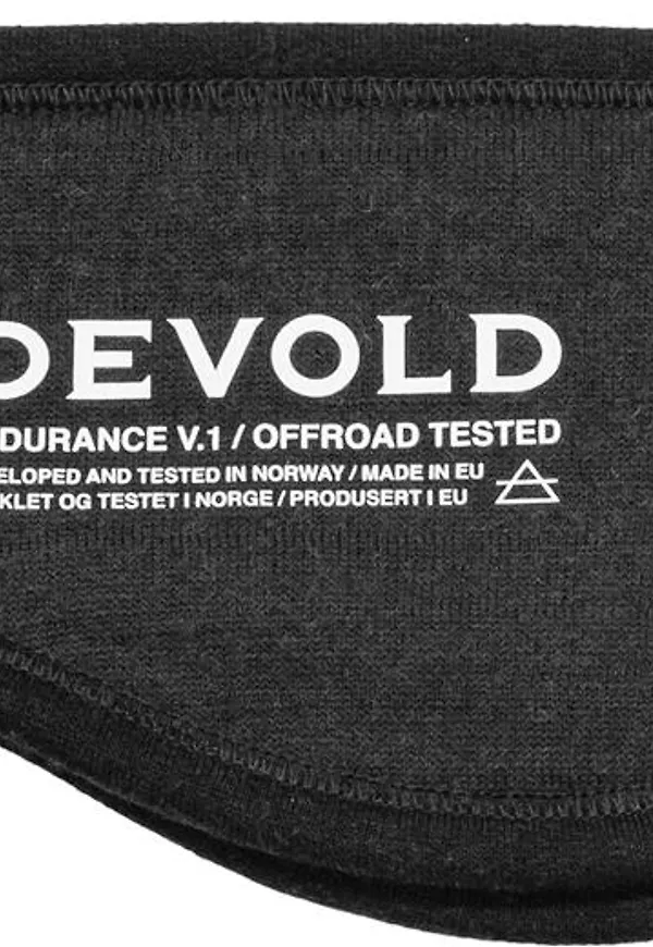 Devold Endurance Merino Headband Caviar