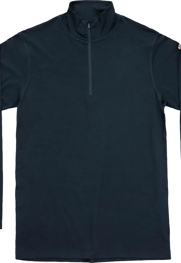 Devold Men's Breeze Plus Merino 200 Zip Neck Ink