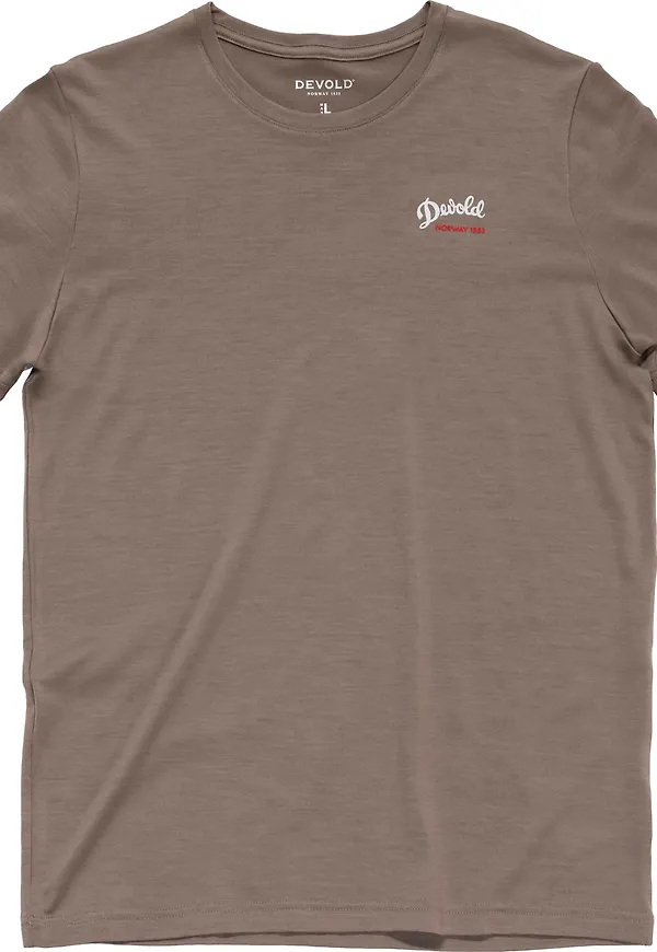Devold Men's Classic Script Tee Falcon