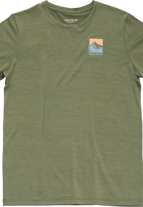 Devold Men's Classic Summit Tee Lichen