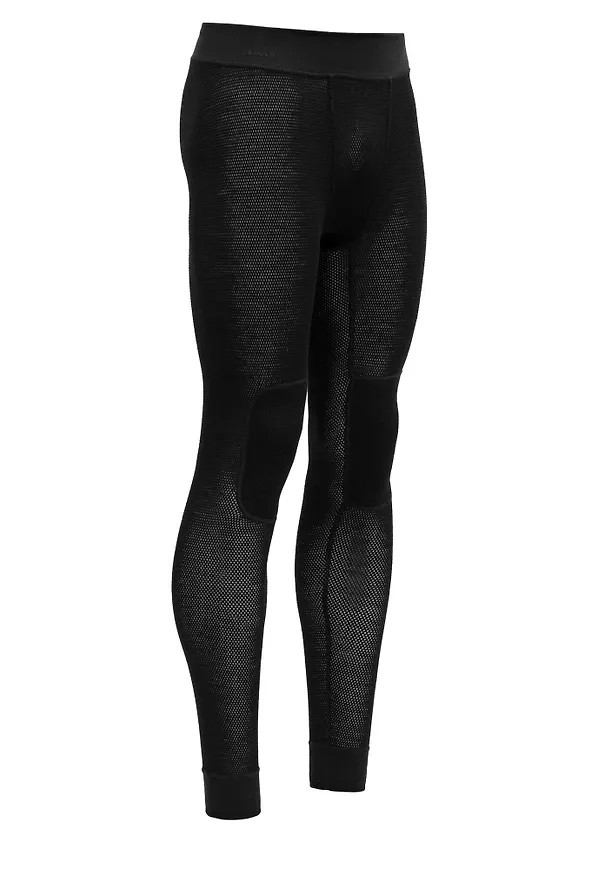 Devold Men's Wool Mesh Long Johns Caviar