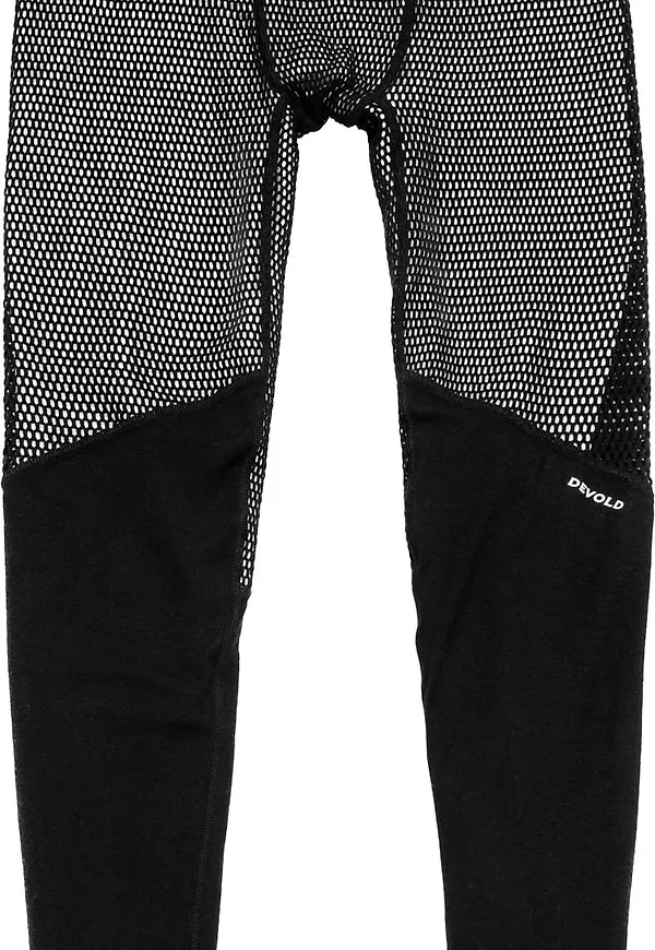 Devold Men's Wool Mesh Pro Longs Black