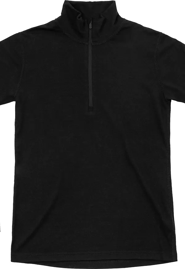 Devold Women's Breeze Plus Merino 200 Zip Neck Black
