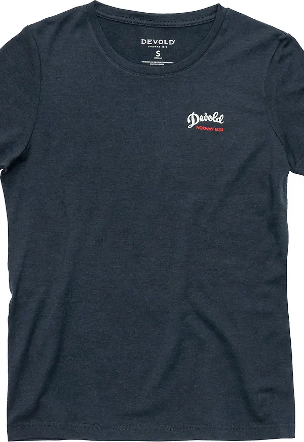 Devold Women's Classic Script Tee Ink