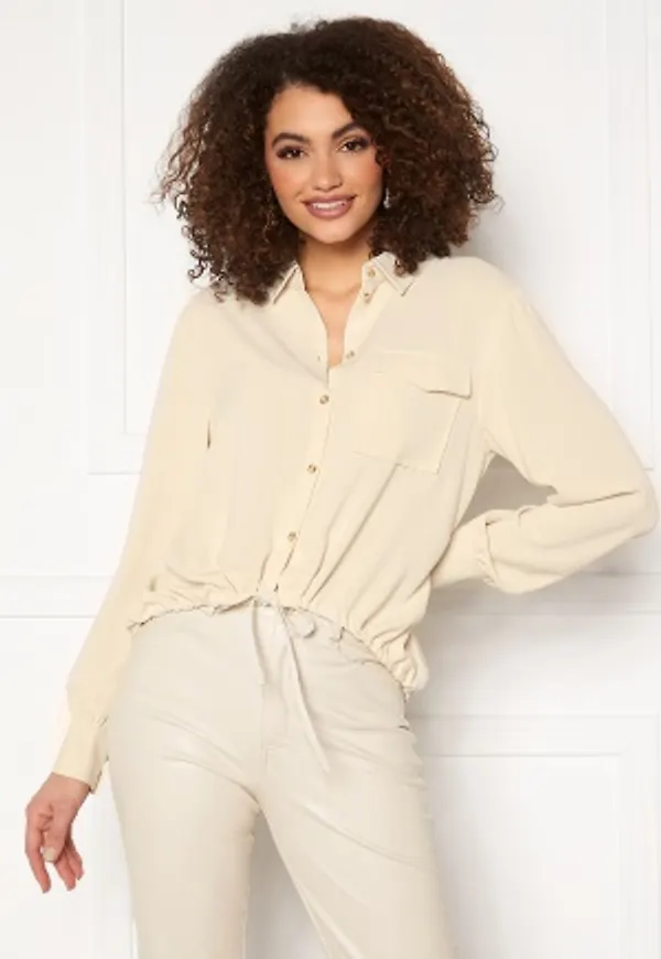 Pieces Grayson LS Shirt Birch L