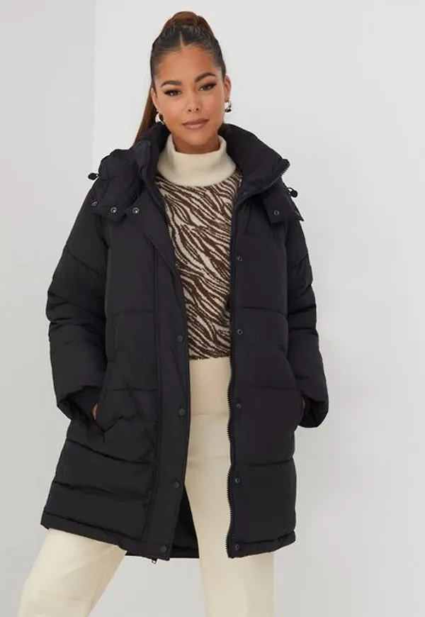 Wrangler Long Puffer Dunjackor