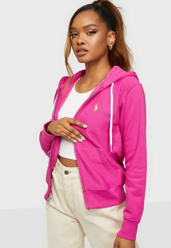 Polo Ralph Lauren Ls Zip Hd-Long Sleeve-Knit Hoodies Peony