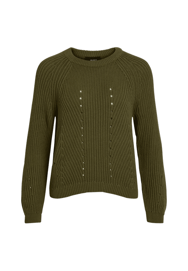 Only - Sweatshirt onlDreamer Life Unb LS Oneck String - Natur