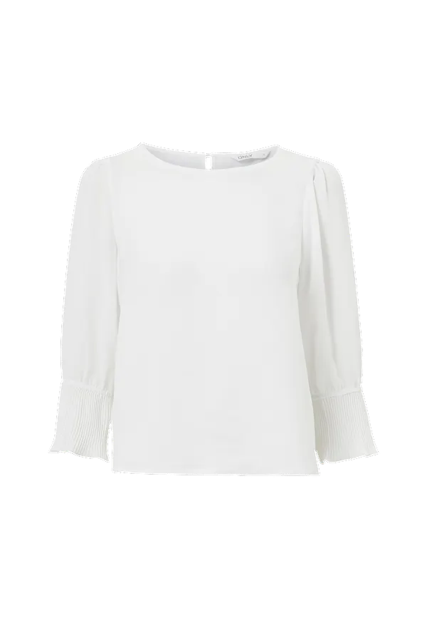 Only - Topp onlTamara 3/4 Top - Vit
