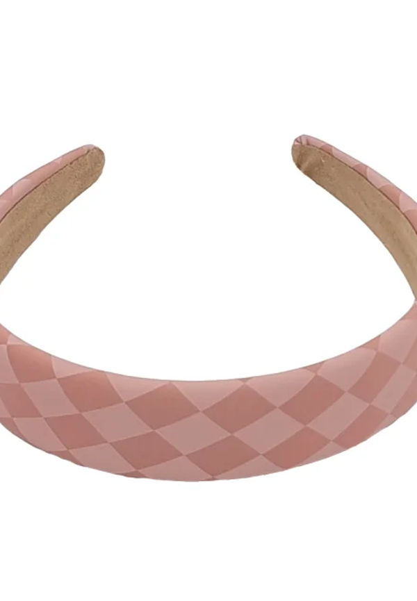 Diadem Med Diskret Rutmönster