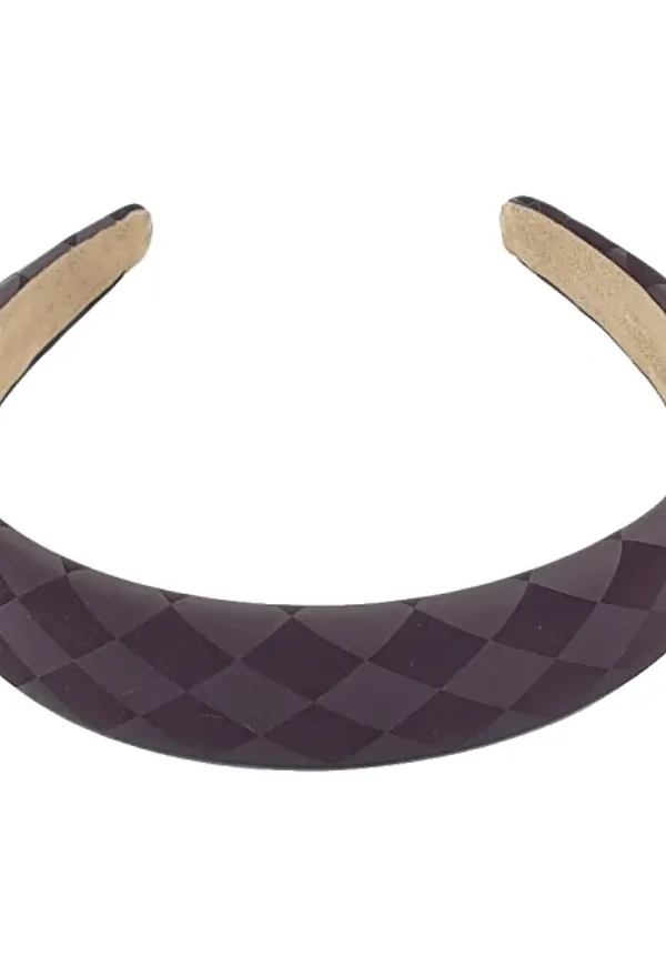 Diadem Med Diskret Rutmönster