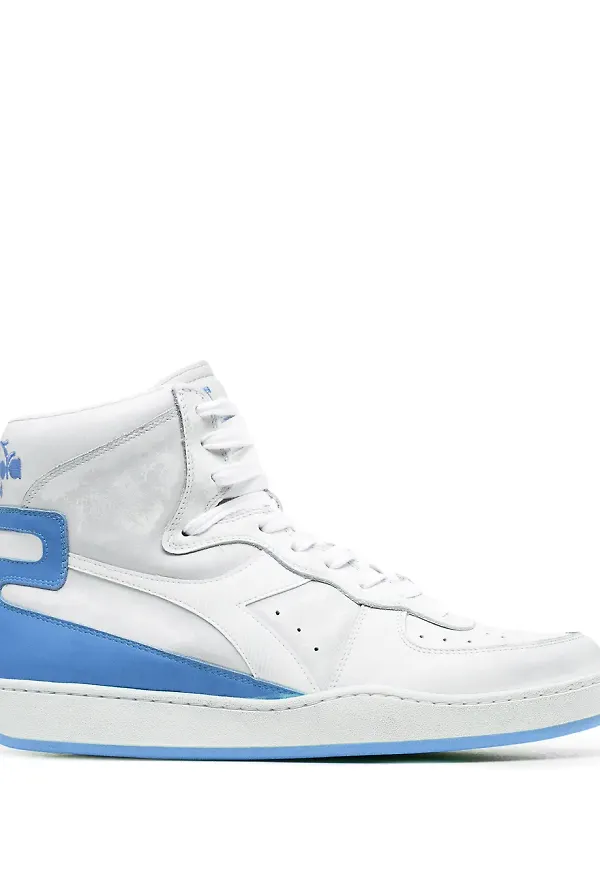 Diadora sneakers med panel - Vit