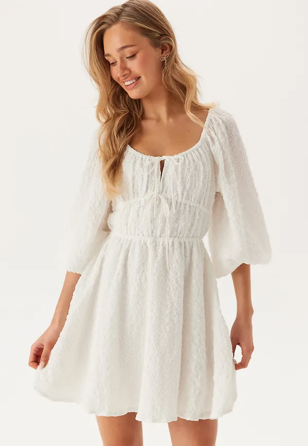 Diamond Neck Dress