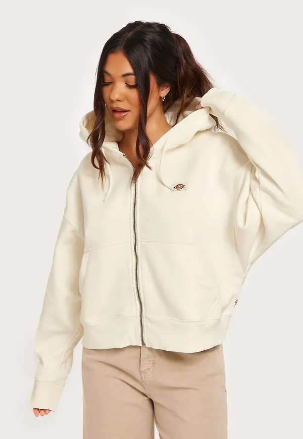 Dickies - Vit - Oakport Zip Hoodie W