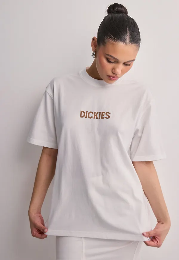 Dickies - Vit - Patrick Springs Tee Ss