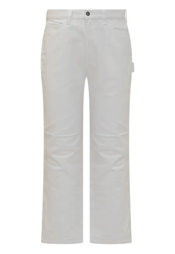 DICKIES byxor med utility-ficka - Vit