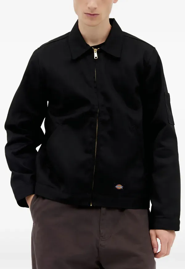 Dickies Construct Eisenhower jacka med dragkedja - Svart