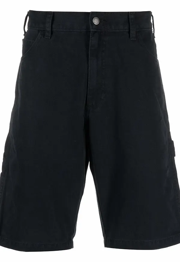 Dickies Construct knälånga jeansshorts - Svart