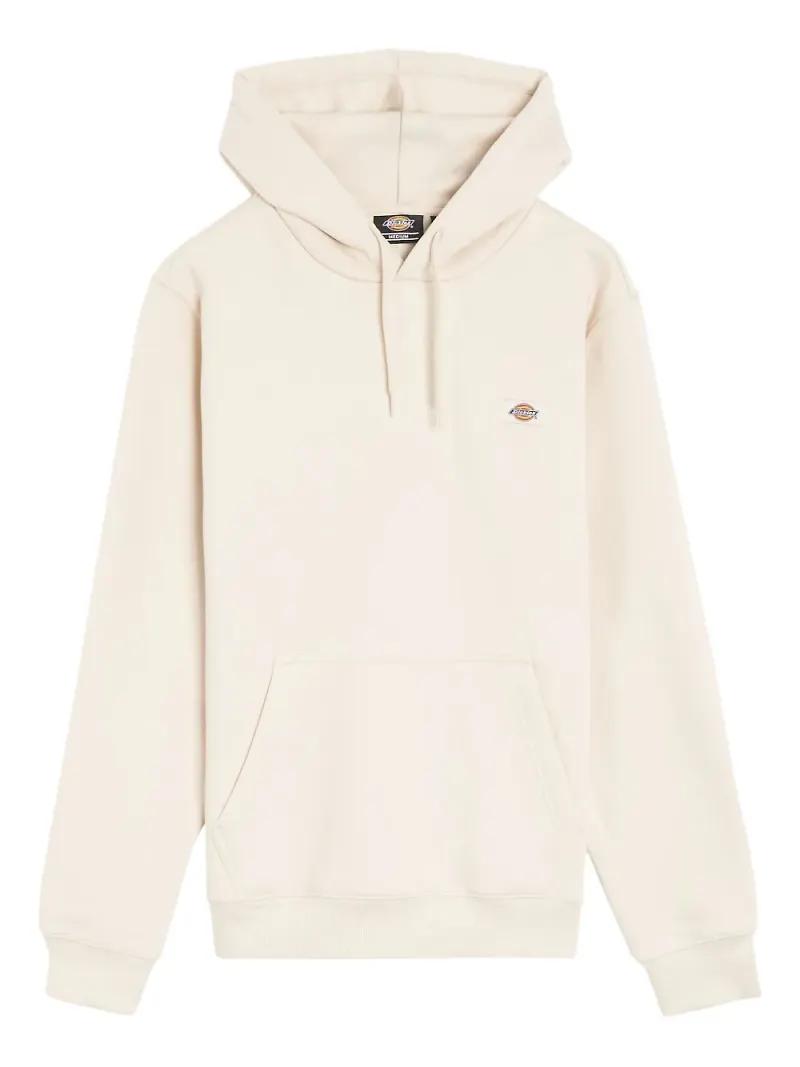 DICKIES hoodie med logotypmärke - Vit