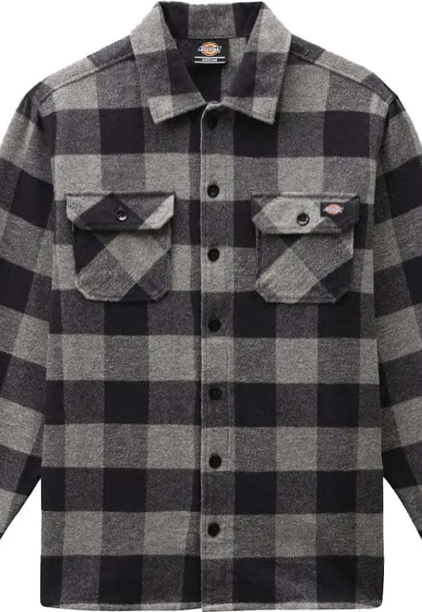 Dickies Men's Sacramento Shirt Grey Melange