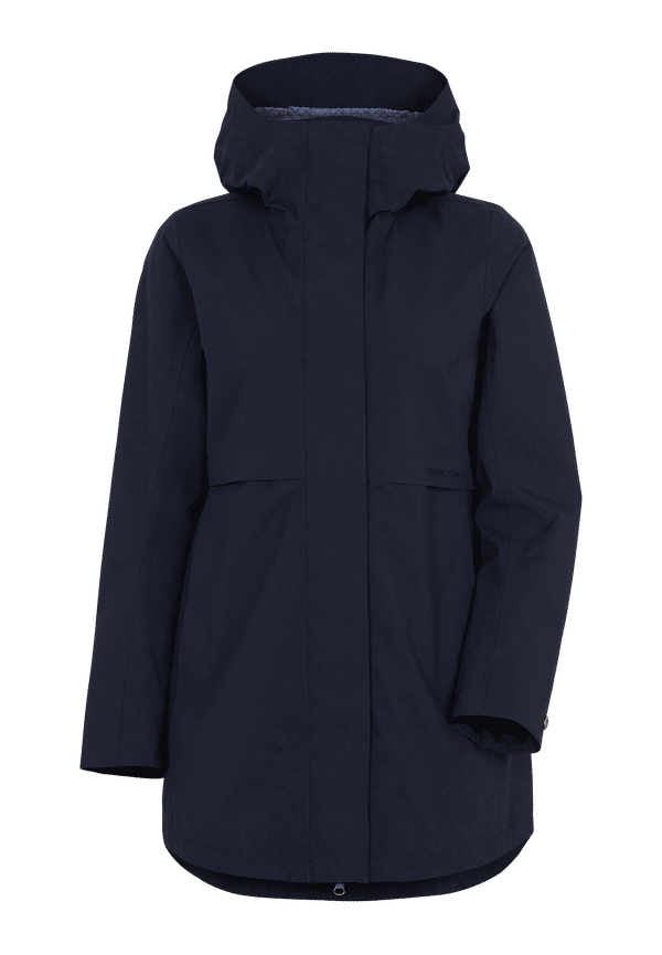 Didriksons - Funktionsjacka / Parkas Edith Wns Parka 4 - Blå