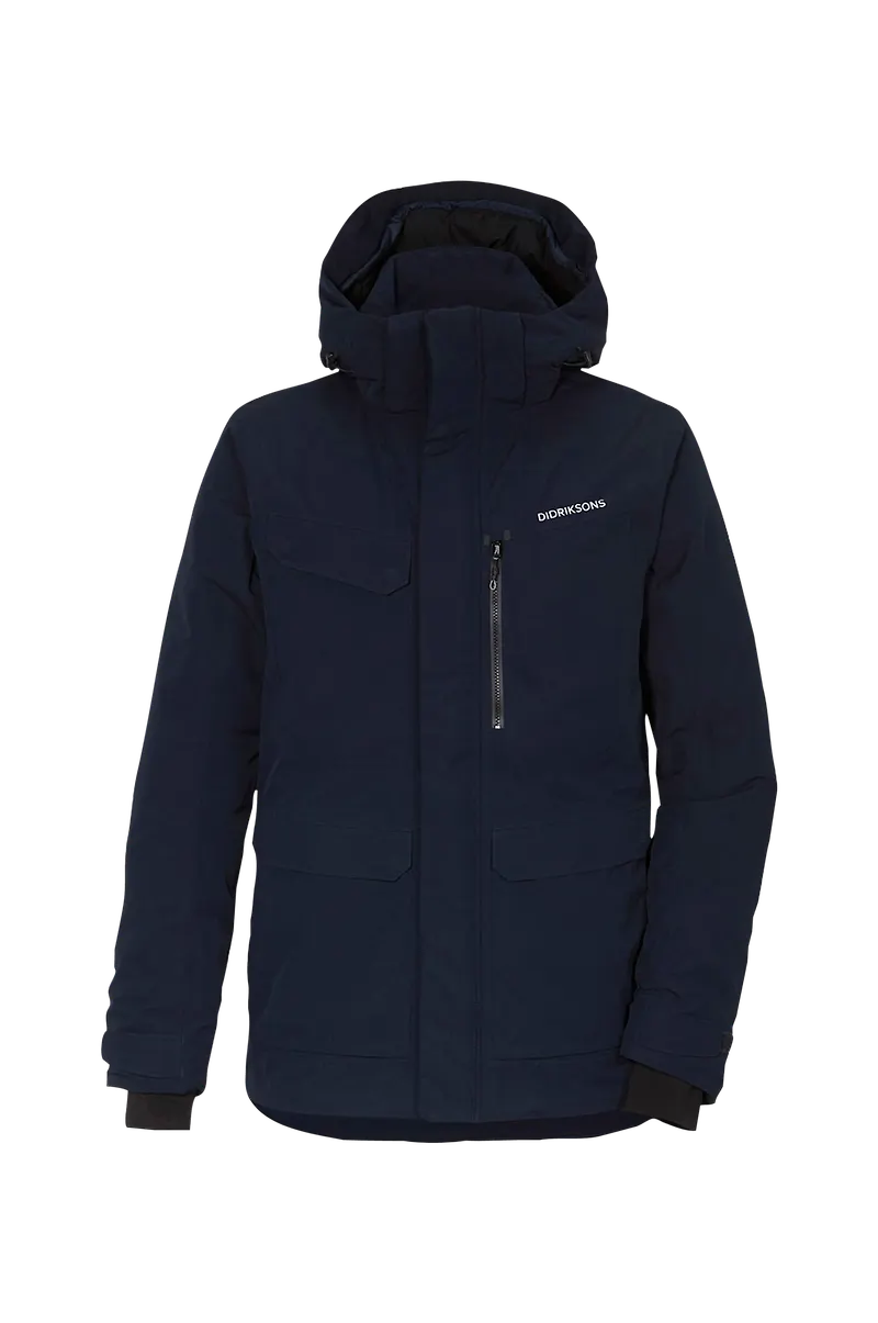 Didriksons - Jacka Sebastian Usx Jkt 3 - Blå - XL